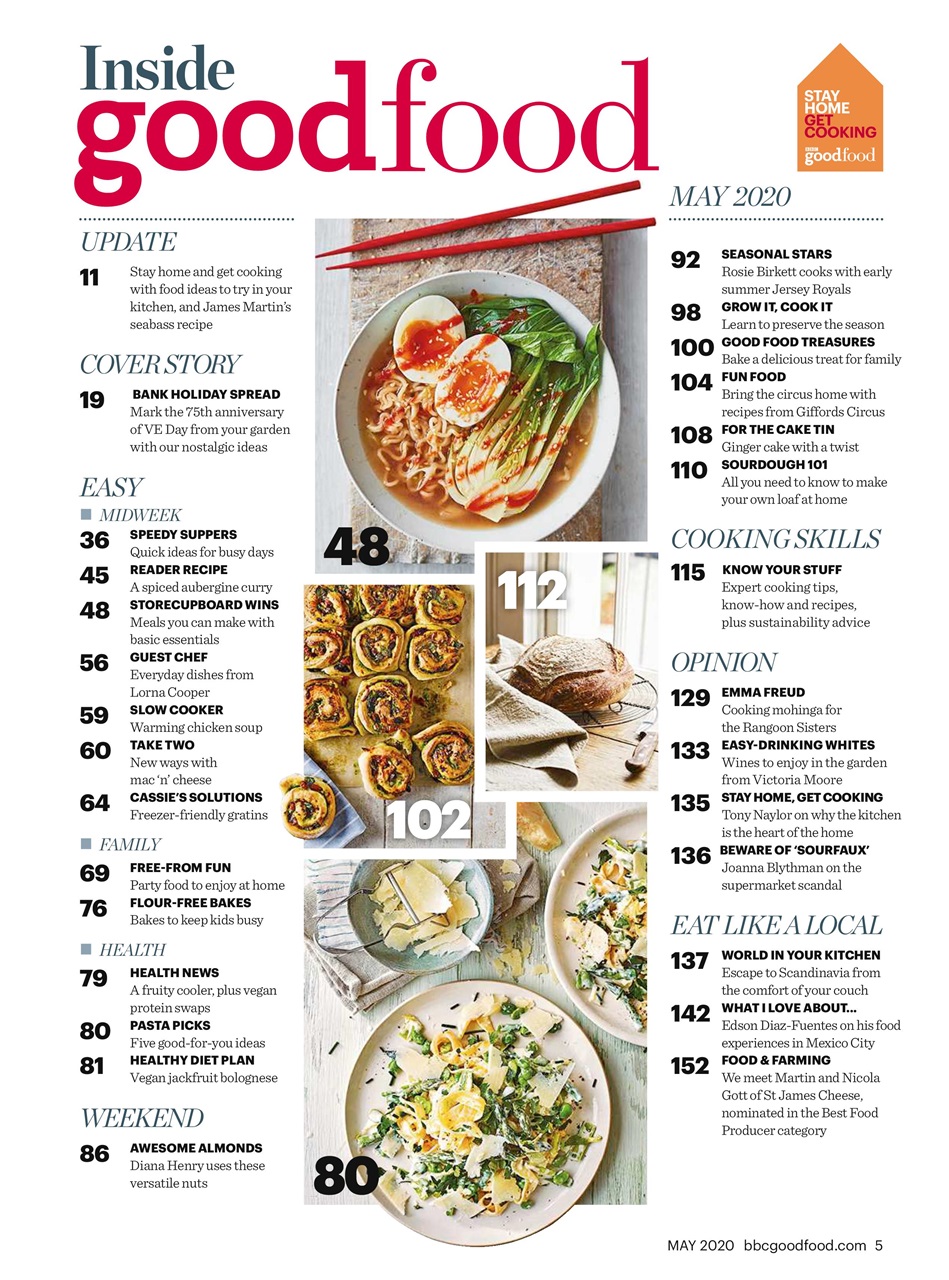 Good Food Magazine Preview Pages
