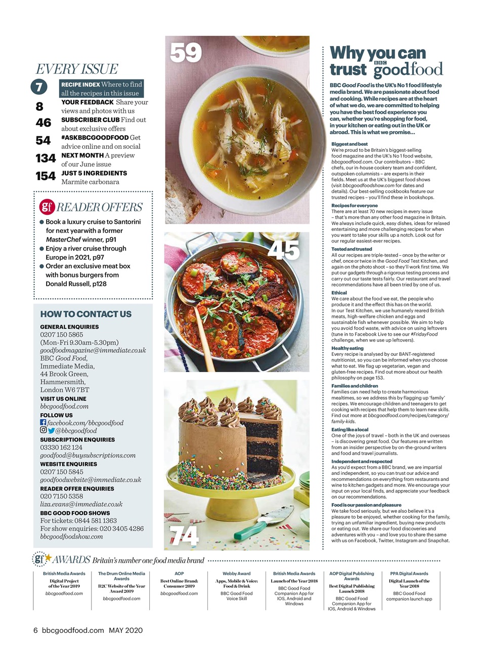 Good Food Magazine Preview Pages