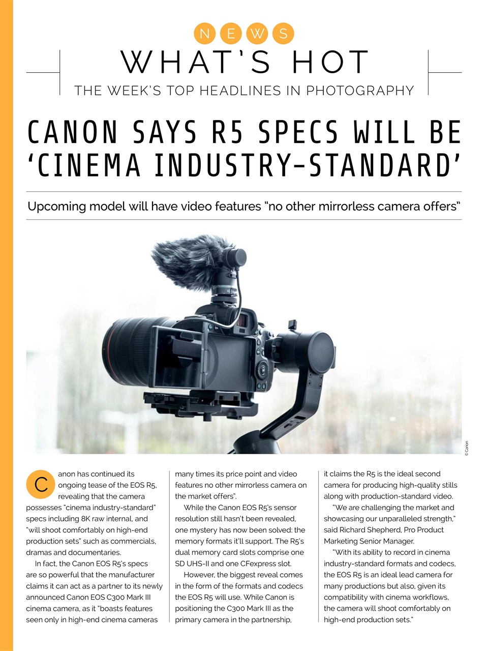 Photography Week Preview Pages