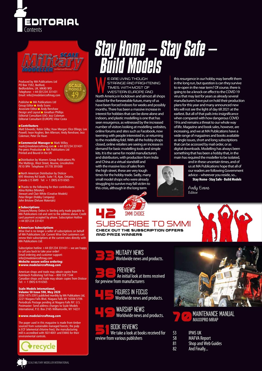 Scale Aviation and Military Modeller International (M) Preview Pages