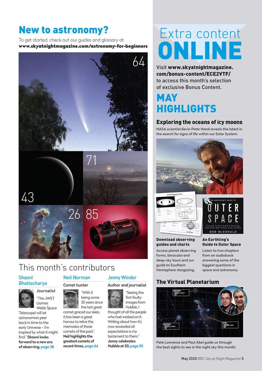 BBC Sky at Night Magazine Preview Pages