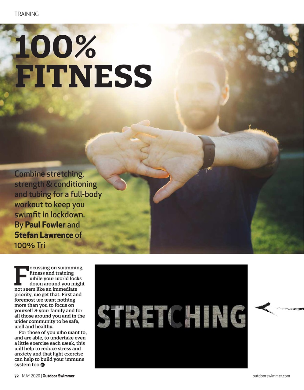 Outdoor Swimmer Preview Pages