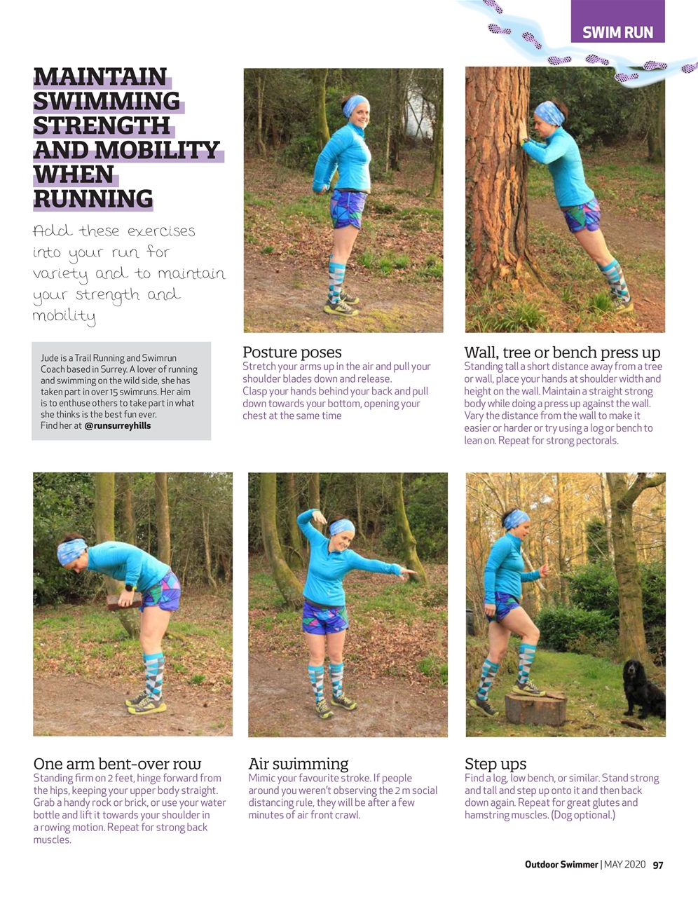 Outdoor Swimmer Preview Pages