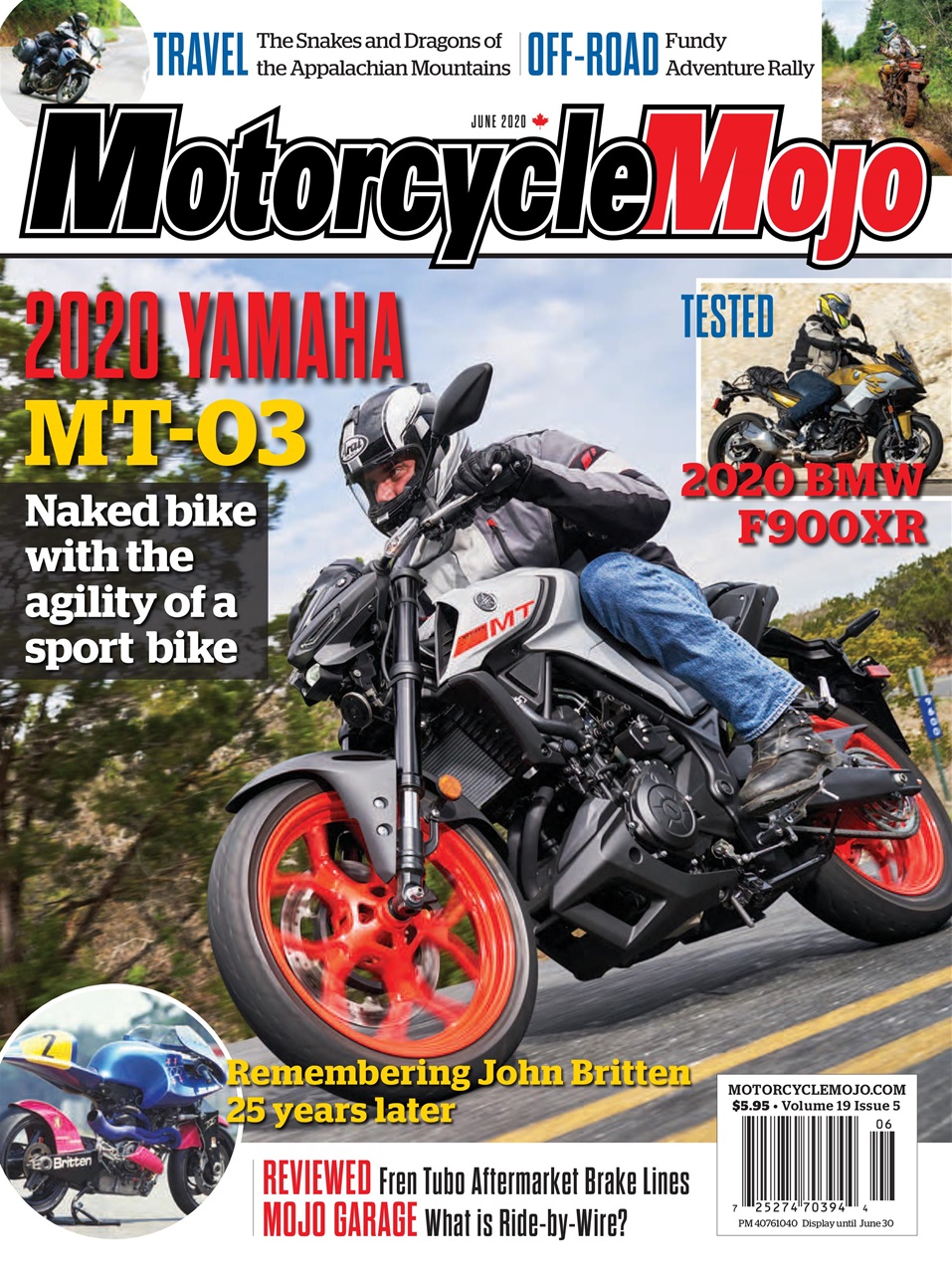 Motorcycle Mojo Preview Pages