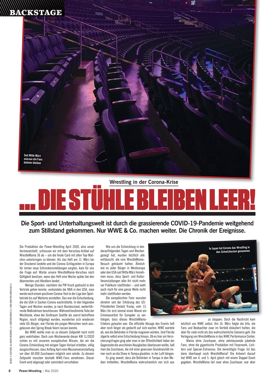 Power-Wrestling Preview Pages