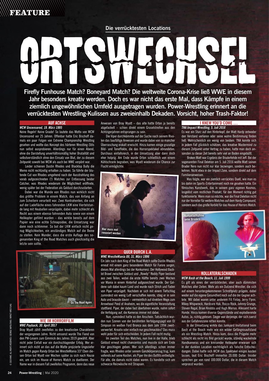 Power-Wrestling Preview Pages