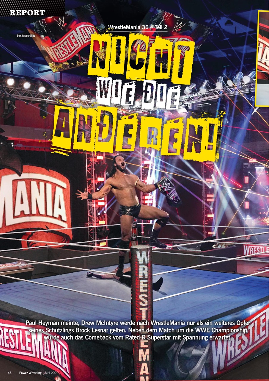 Power-Wrestling Preview Pages