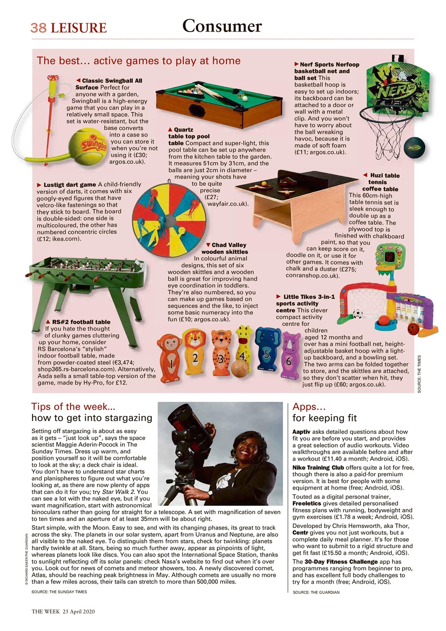 The Week Preview Pages