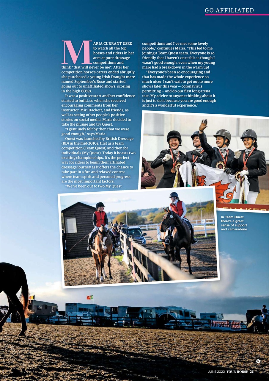 Your Horse Preview Pages