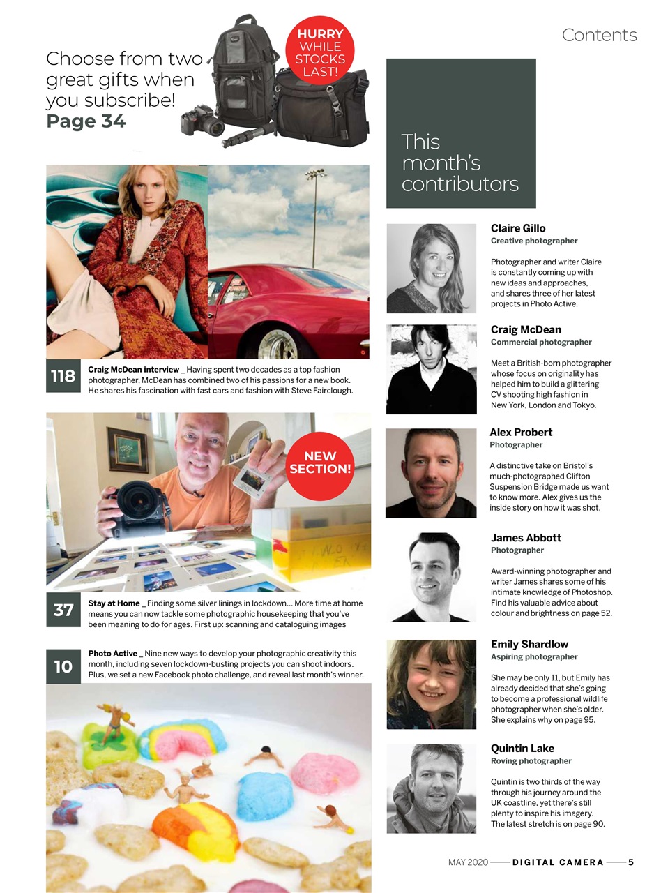 Digital Camera Magazine Preview Pages