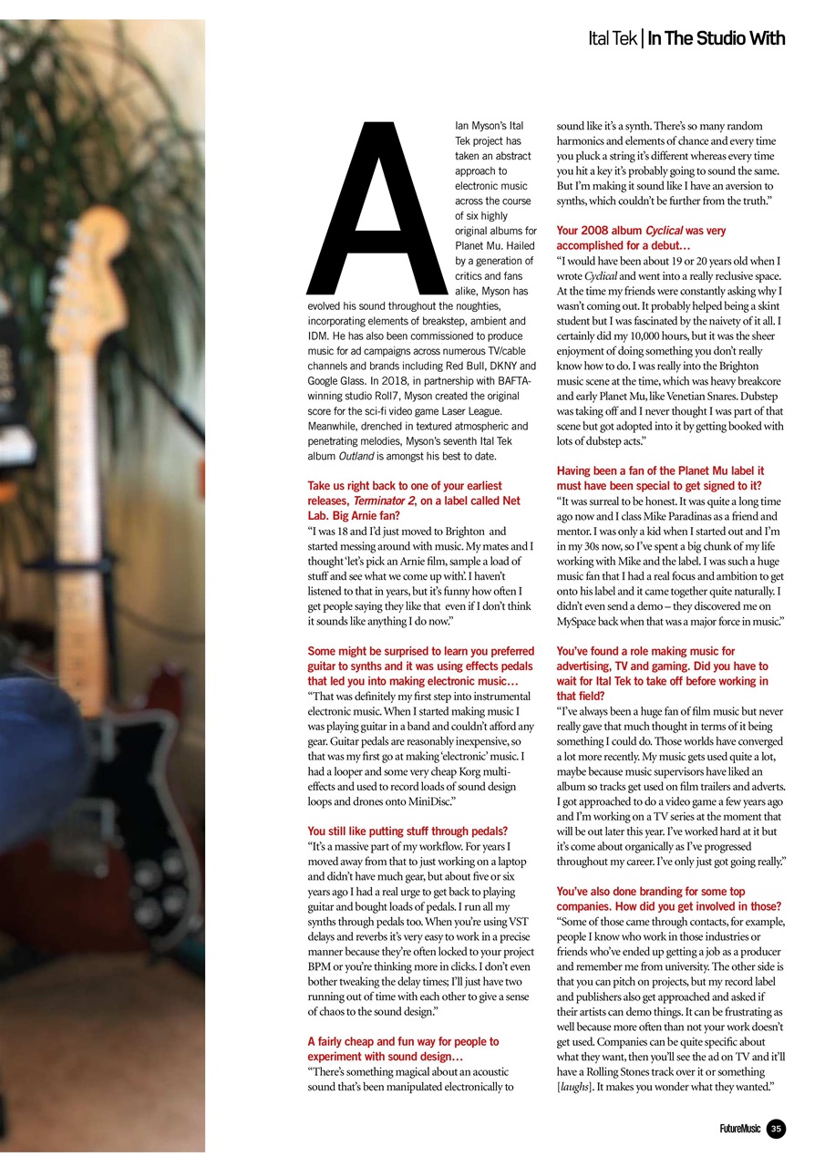 Future Music Preview Pages