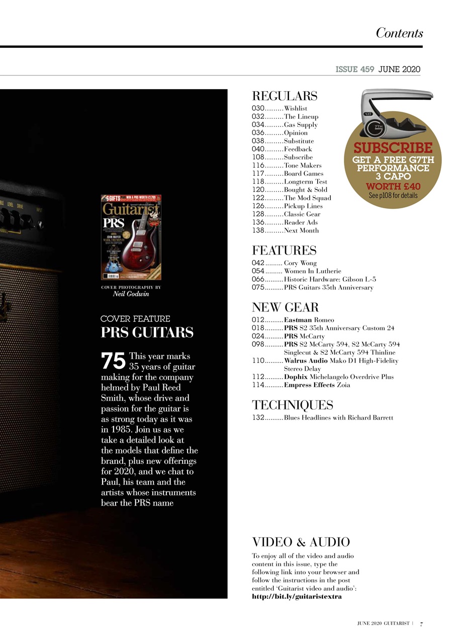 Guitarist Preview Pages