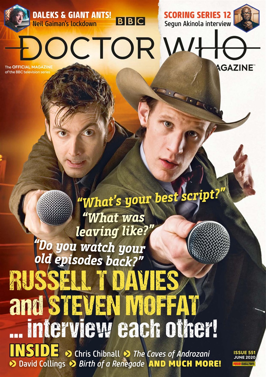 Doctor Who Magazine Preview Pages