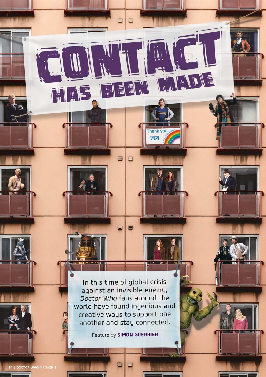 Doctor Who Magazine Preview Pages