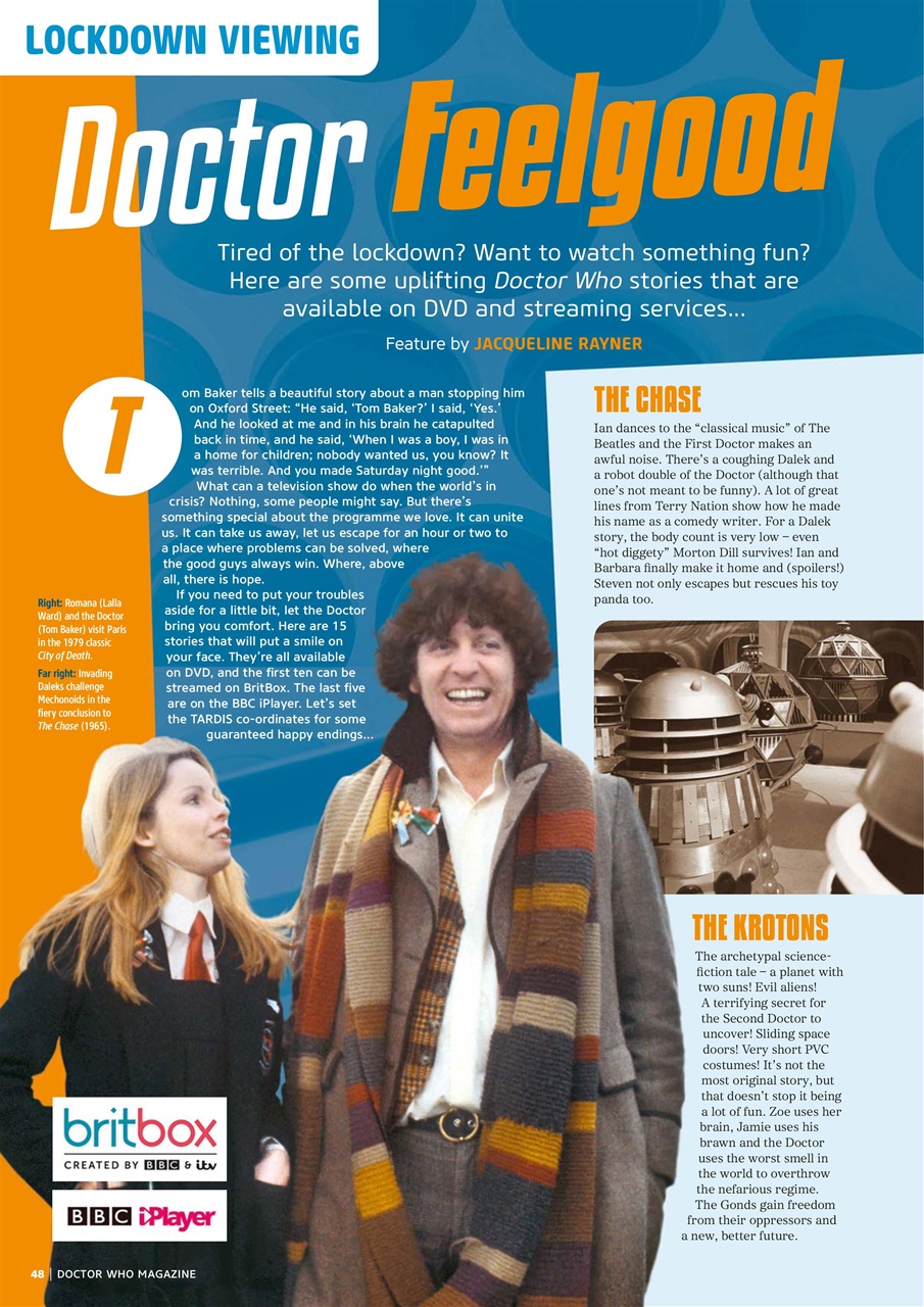 Doctor Who Magazine Preview Pages