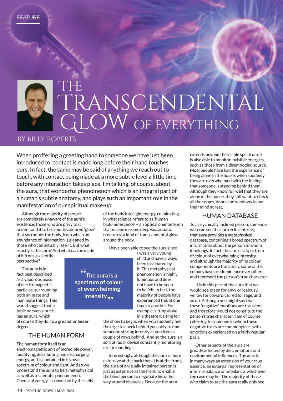 Psychic News Preview Pages