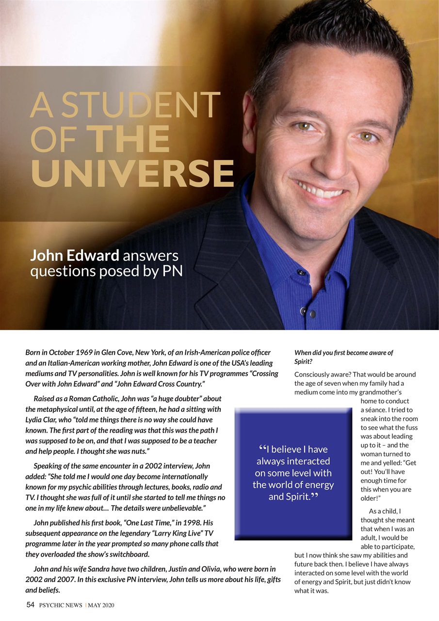 Psychic News Preview Pages