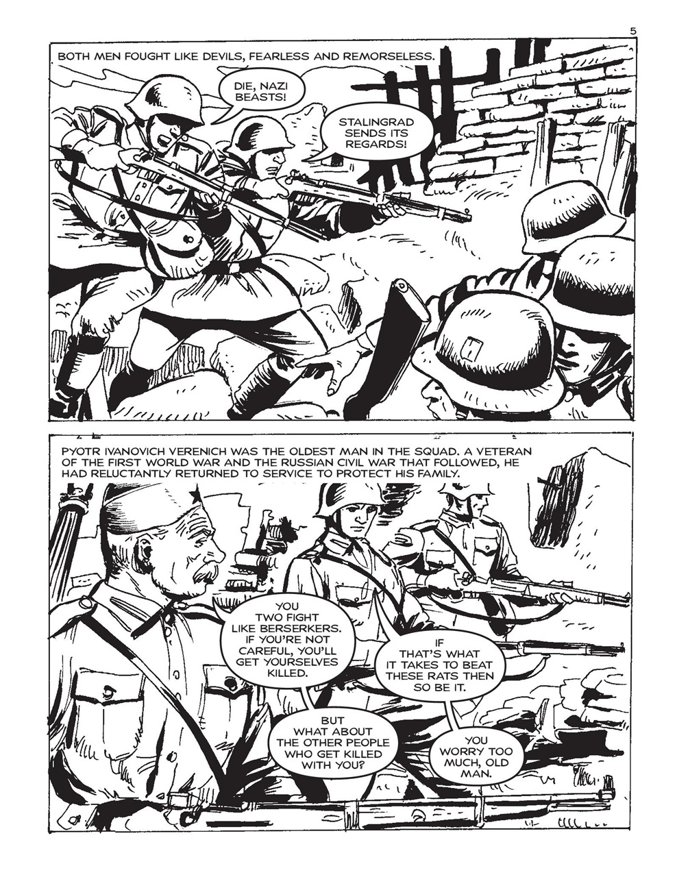 Commando Preview Pages