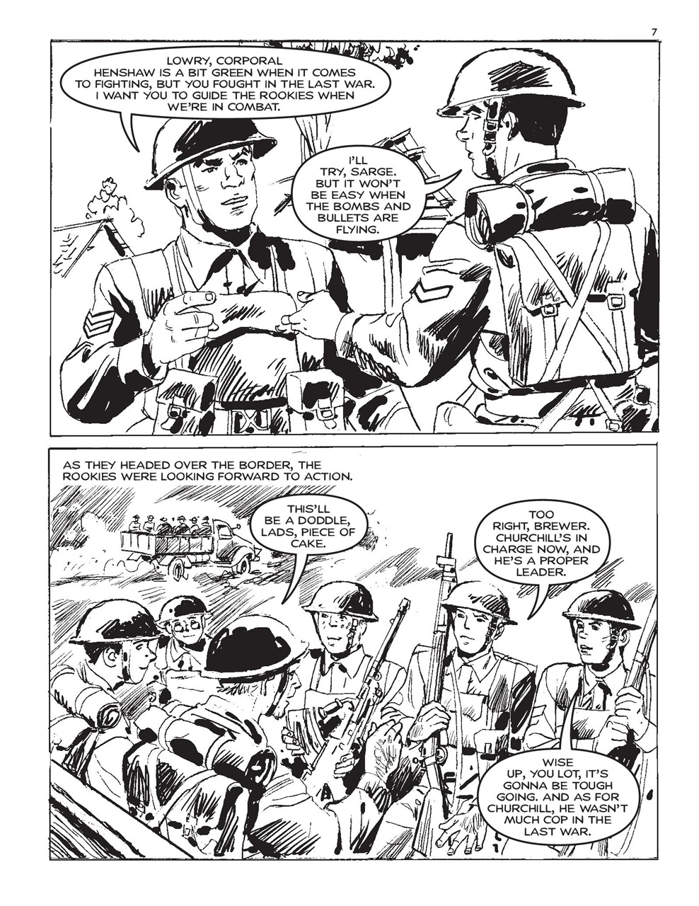 Commando Preview Pages