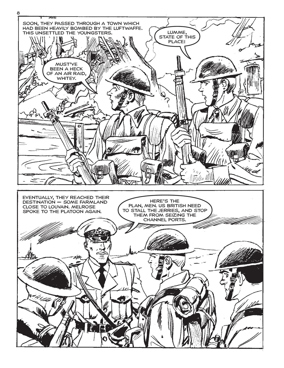 Commando Preview Pages