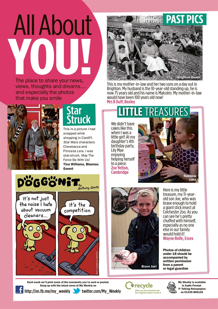 My Weekly Preview Pages