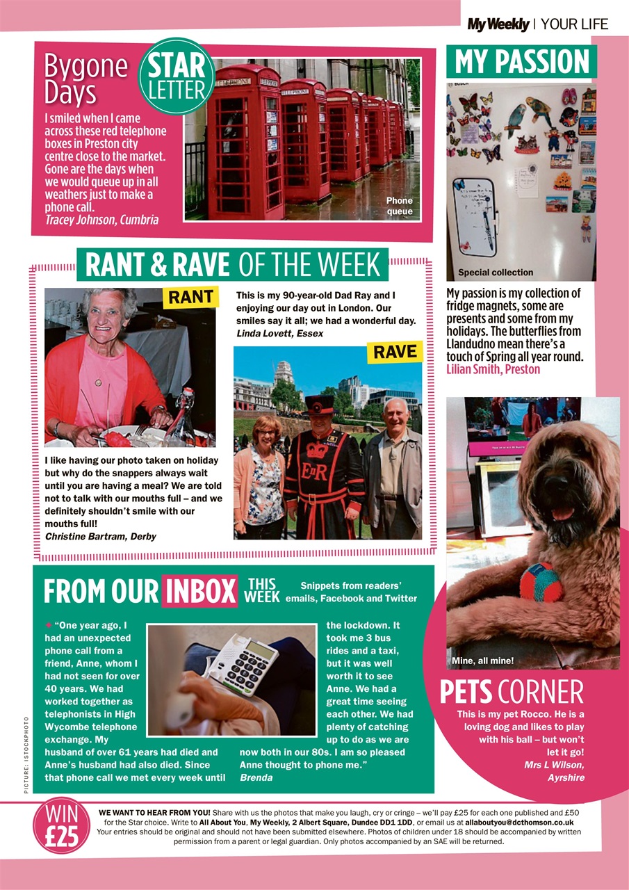 My Weekly Preview Pages