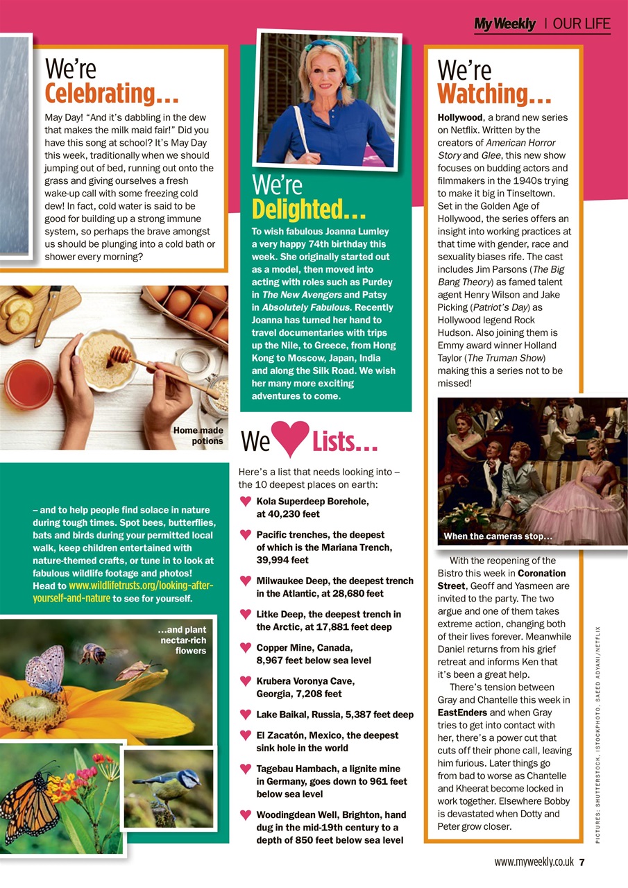 My Weekly Preview Pages