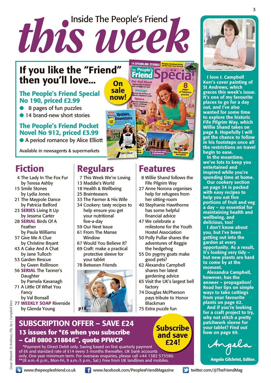 The People’s Friend Preview Pages
