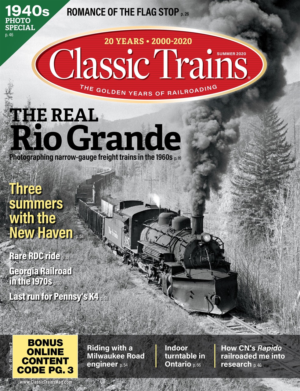 Classic Trains Preview Pages