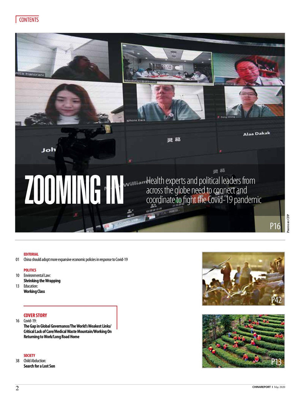 China Report Preview Pages