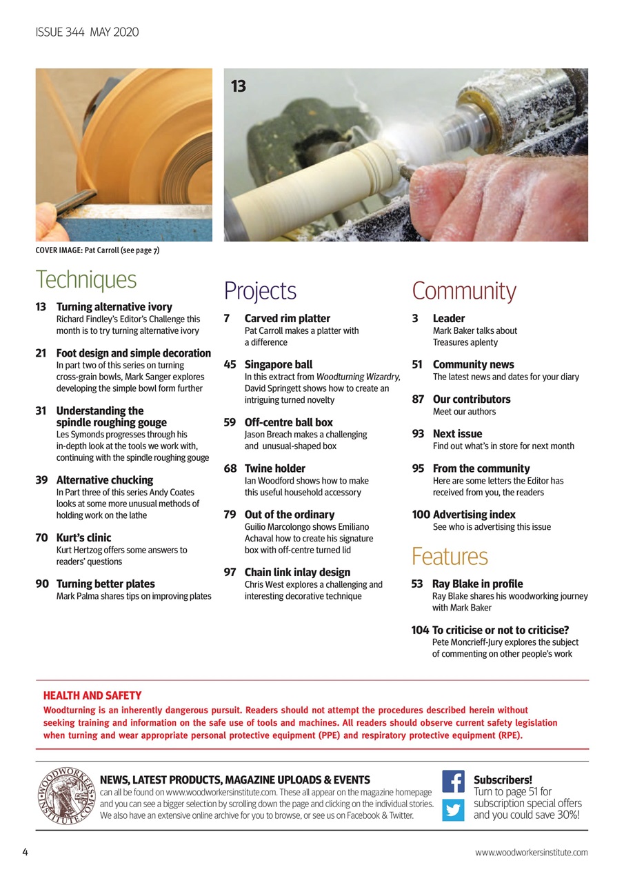 Woodturning Preview Pages