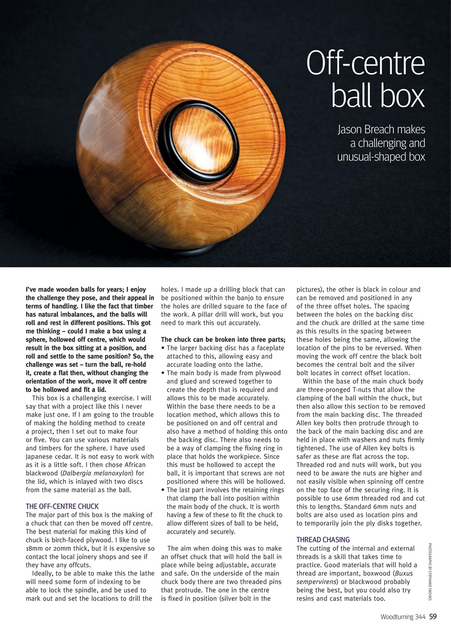 Woodturning Preview Pages