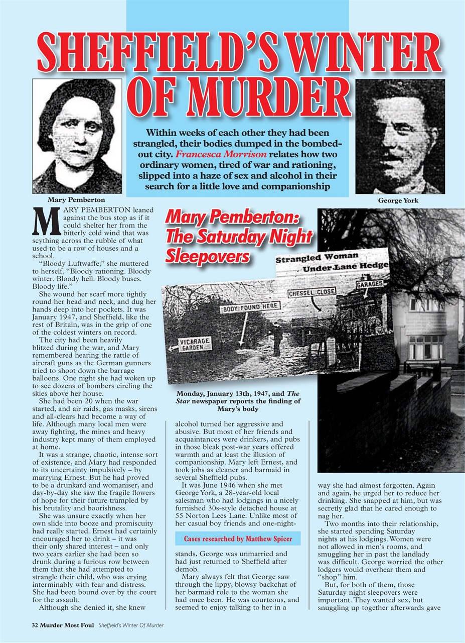 Murder Most Foul Preview Pages