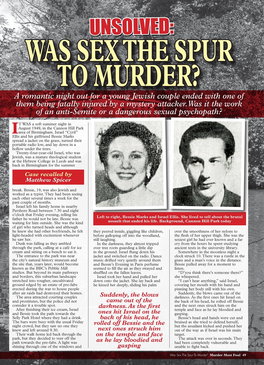 Murder Most Foul Preview Pages