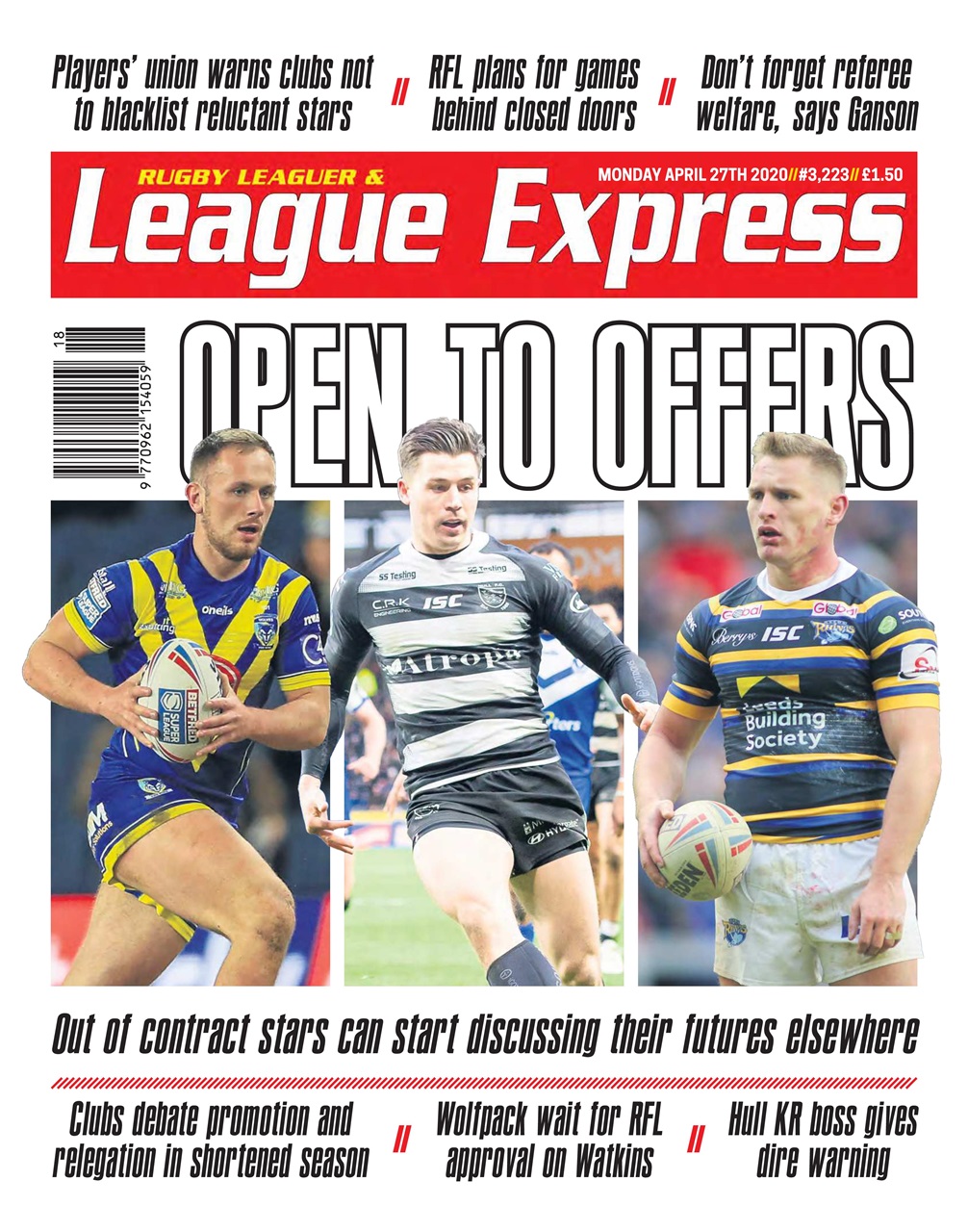 League Express Preview Pages