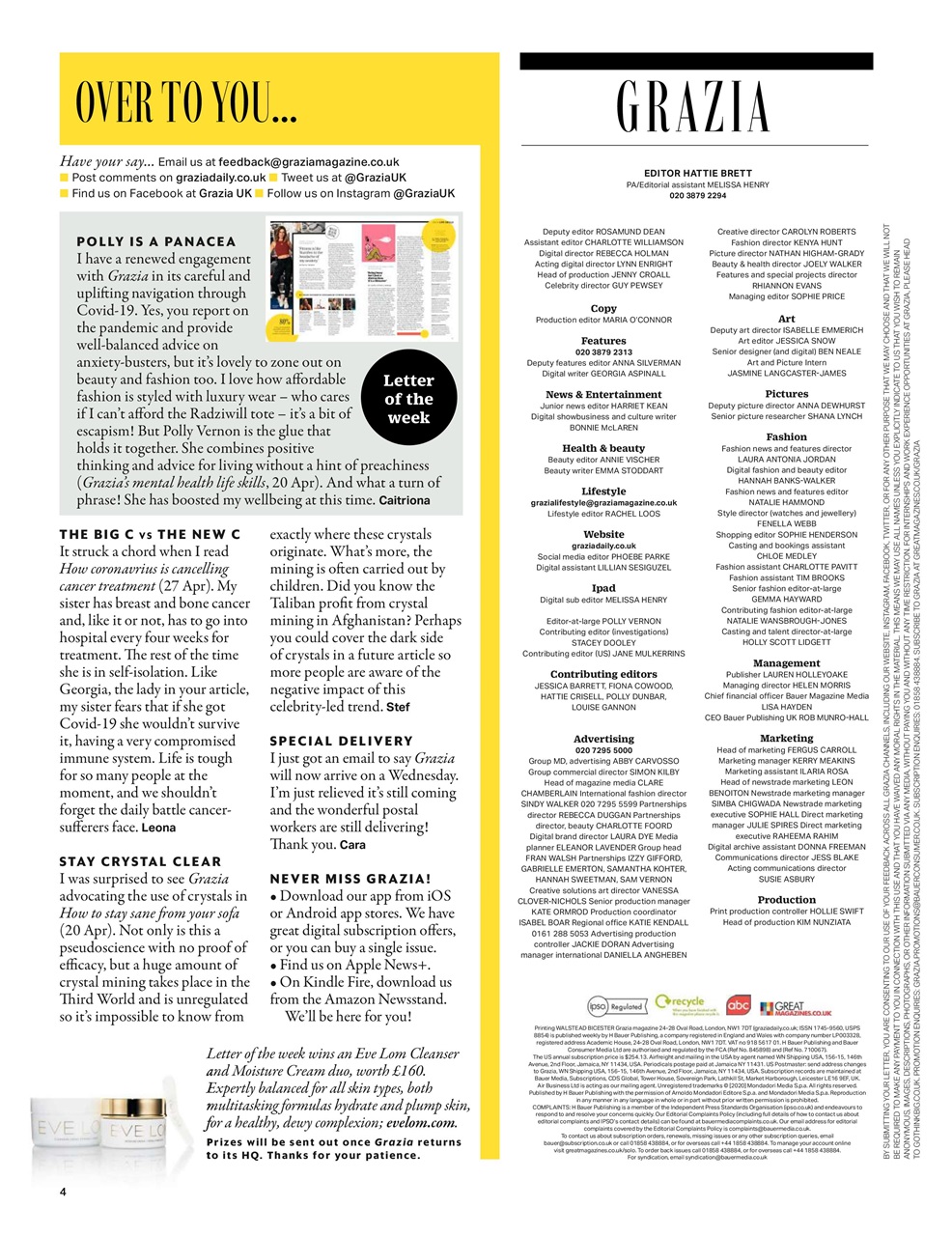 Grazia Preview Pages