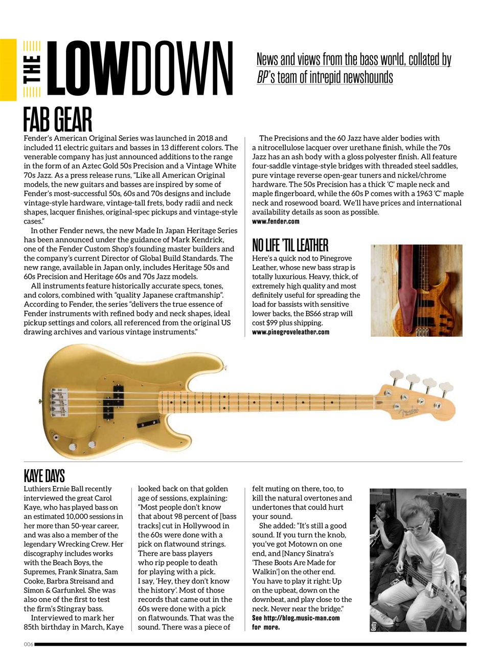 Bass Player US Preview Pages