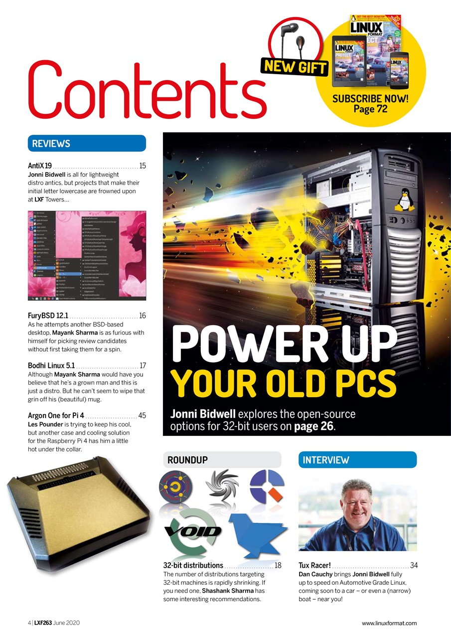 Linux Format Preview Pages