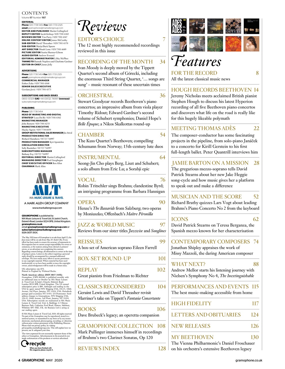 Gramophone Preview Pages