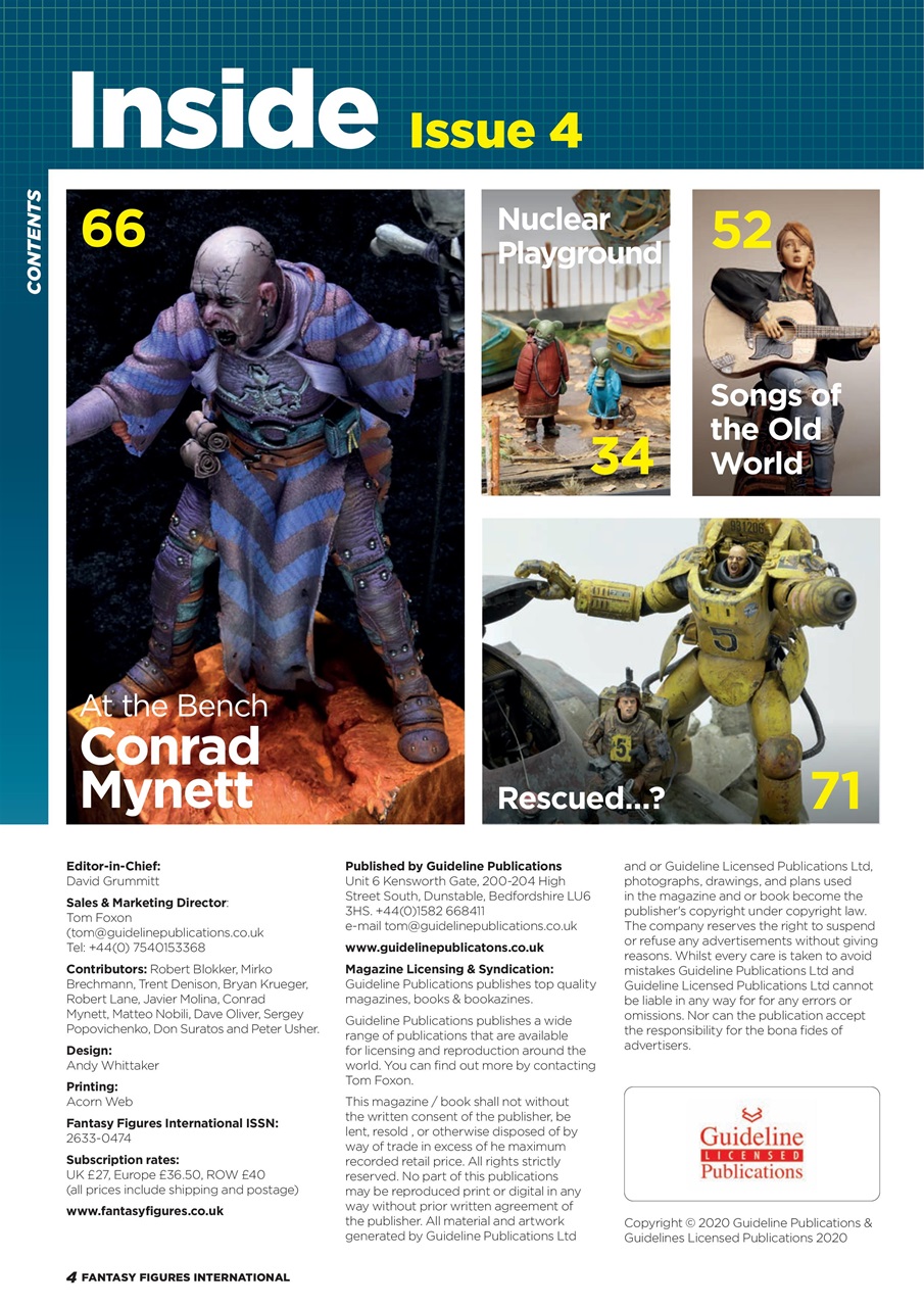 Fantasy Figures International Preview Pages