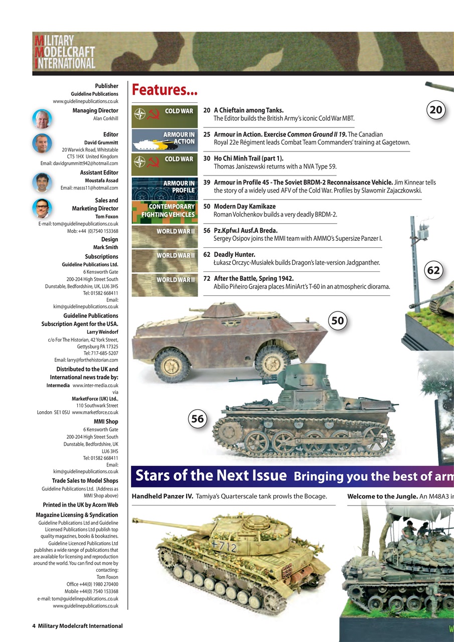 Military Modelcraft International Preview Pages