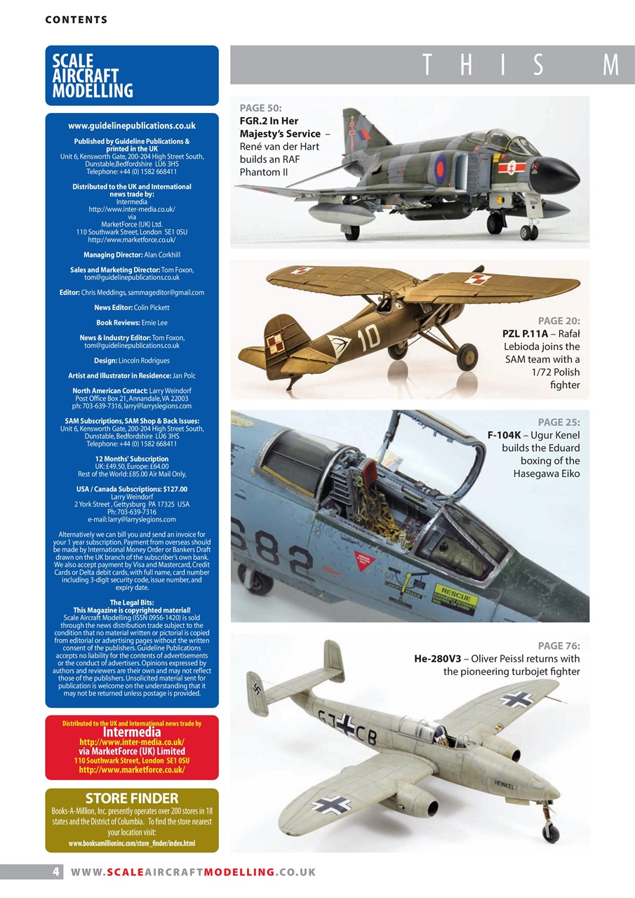 Scale Aircraft Modelling Preview Pages