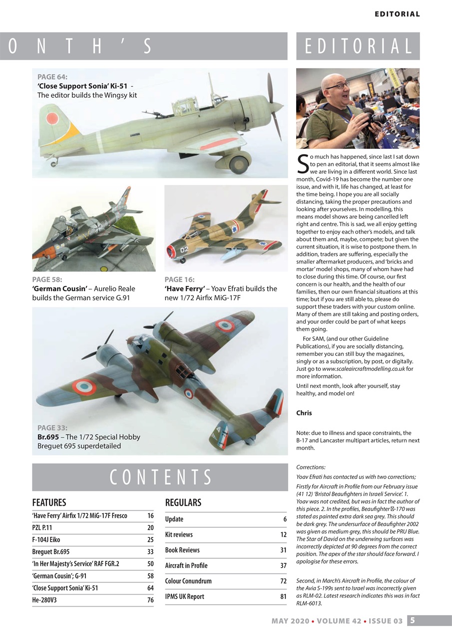 Scale Aircraft Modelling Preview Pages