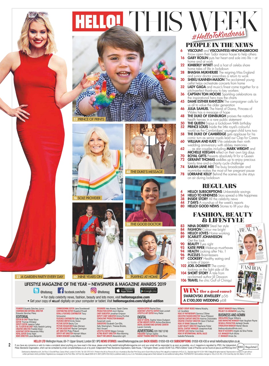 Hello! Magazine Preview Pages