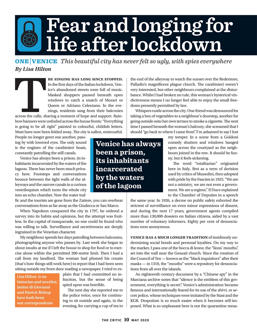 The Critic Preview Pages