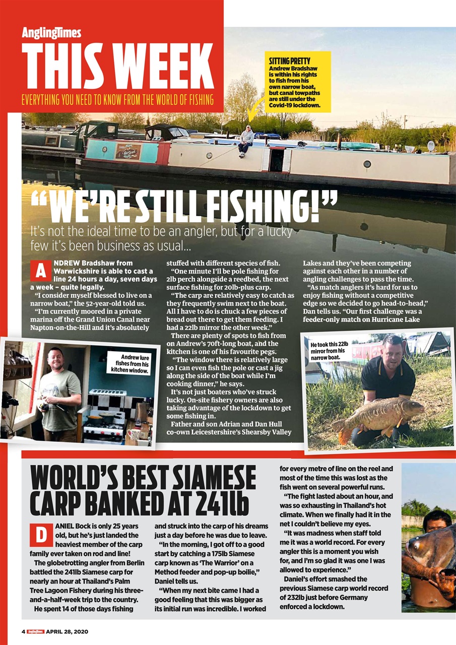 Angling Times Preview Pages