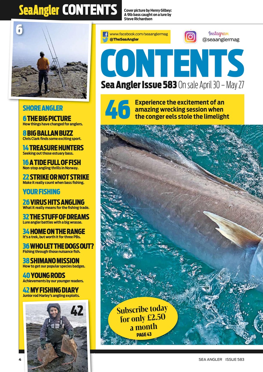 Sea Angler Preview Pages