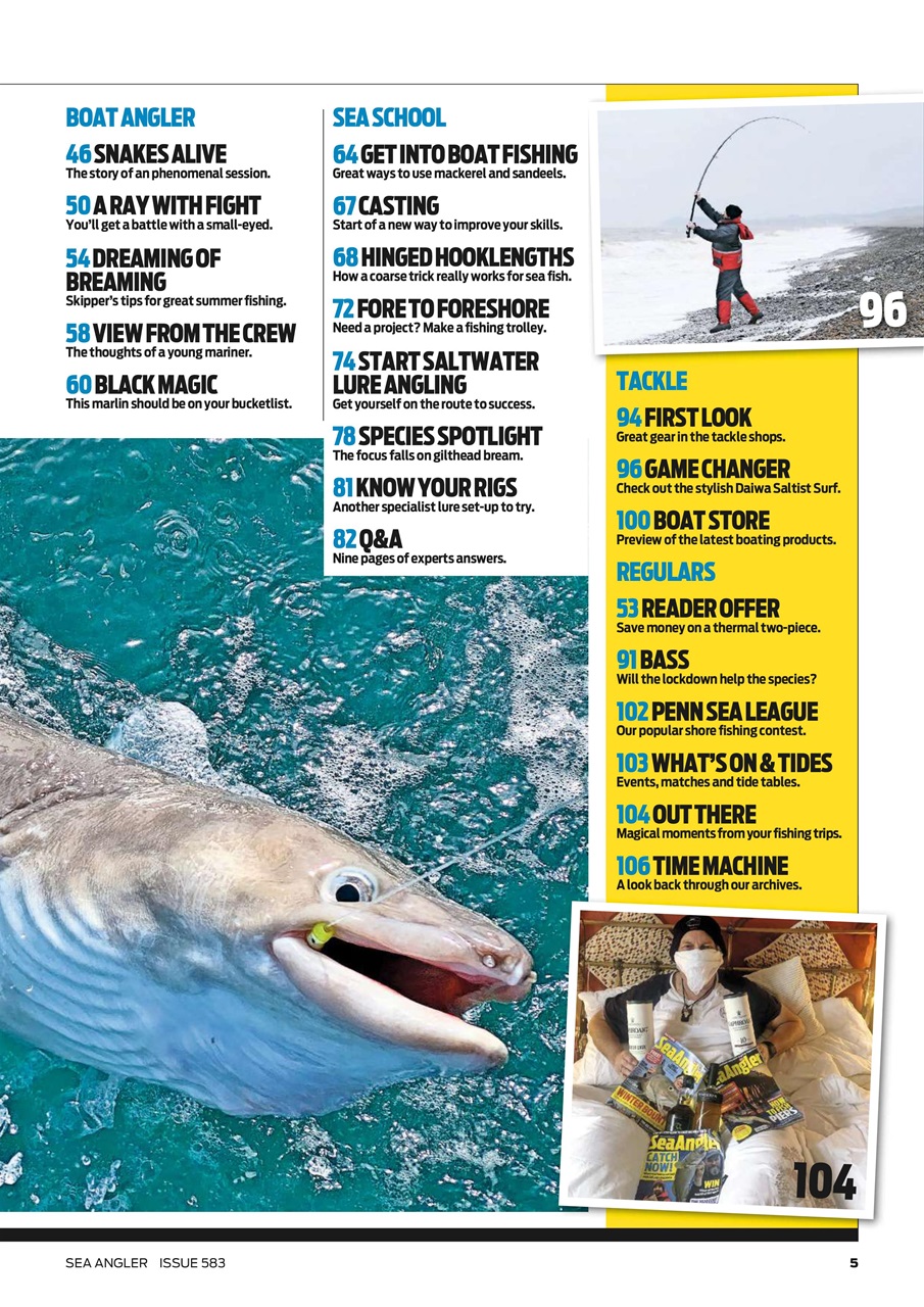 Sea Angler Preview Pages