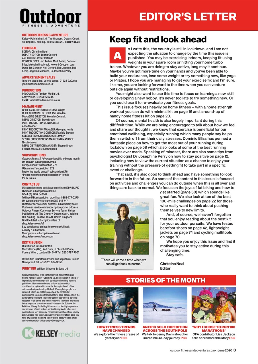 Outdoor Fitness & Adventure Preview Pages