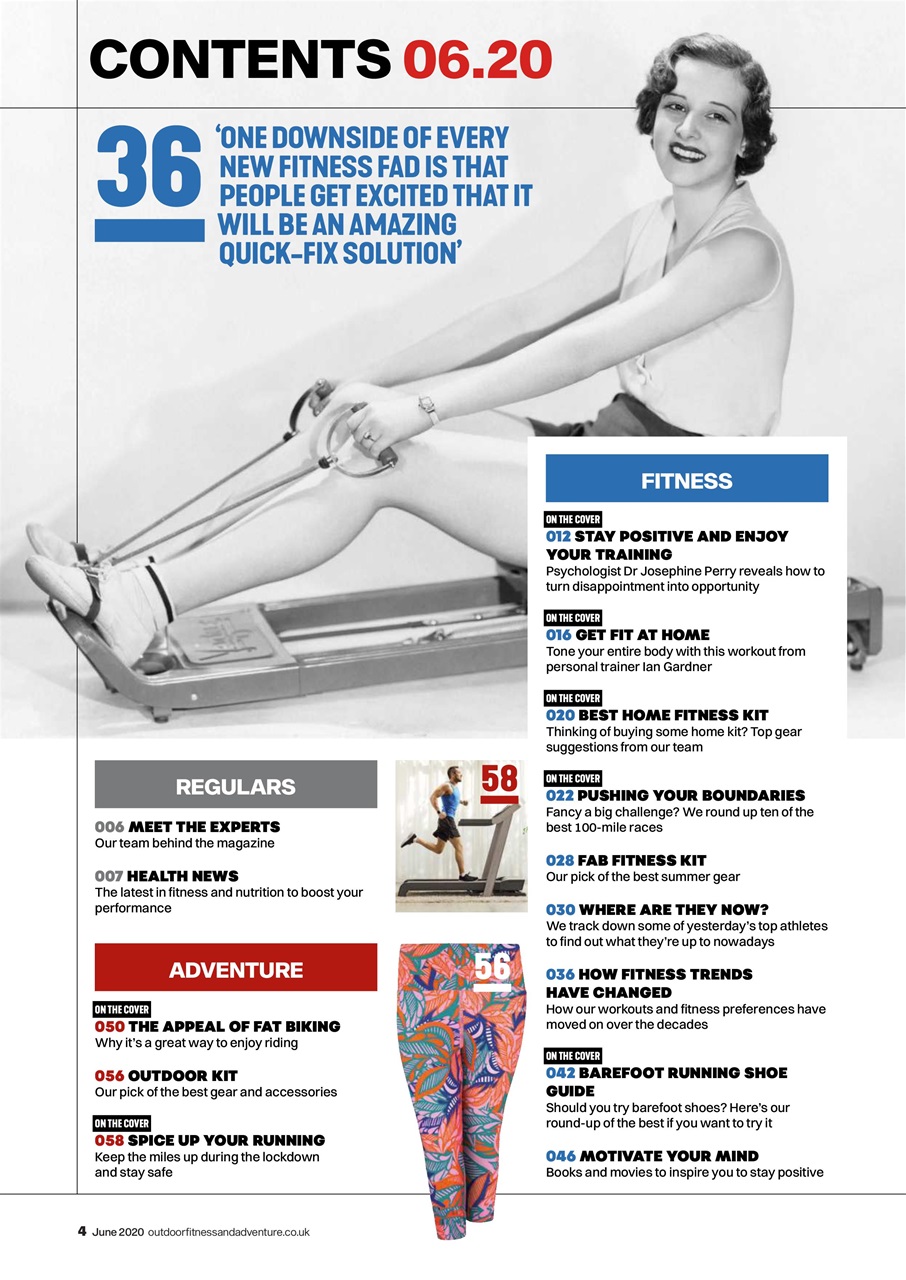 Outdoor Fitness & Adventure Preview Pages